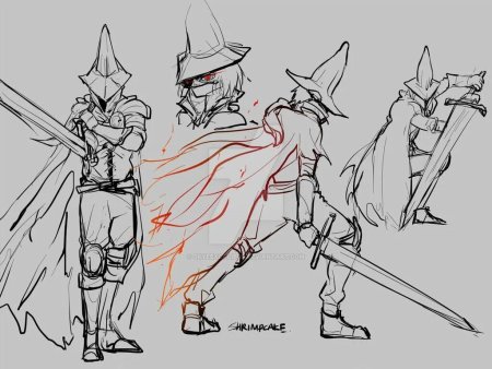 Легион нежити Dark Souls 3 арт