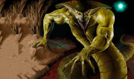 Человек змея фэнтези