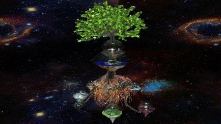 Ясень Иггдрасиль мировое дерево