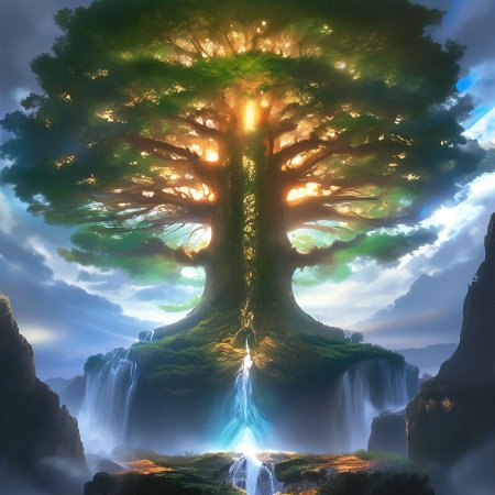 Исполинский ясень Иггдрасиль