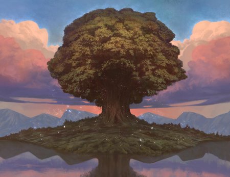 Древо ясень Иггдрасиль