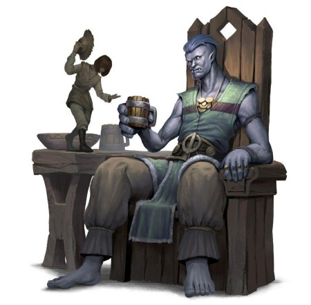 Холмовой великан ДНД 5