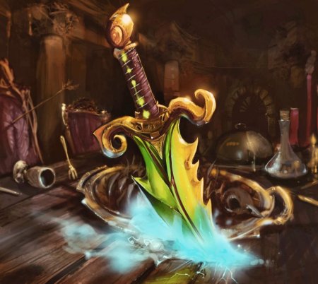 Оружие варкрафт Хартстоун меч