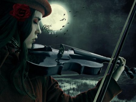 Девушки со скрипкой