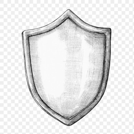 Векторное изображение щита
