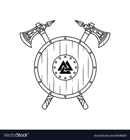 Круглый щит