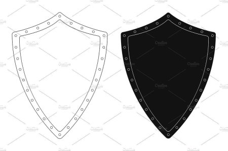 Щит с заклепками