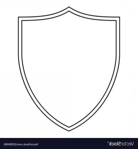 Щит черно белый