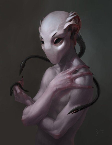 Человекоподобные пришельцы арт концепт
