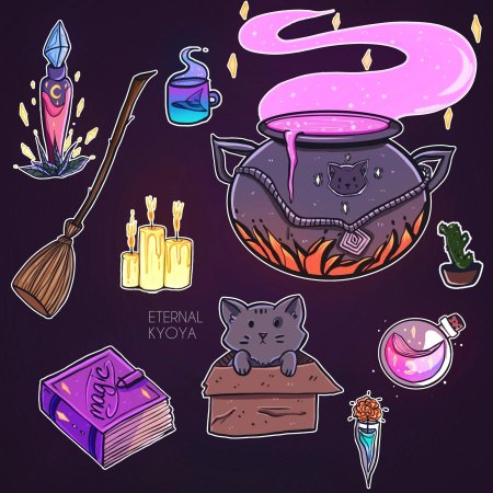 Ведьминские Стикеры