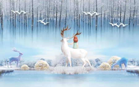 Сказочный олень
