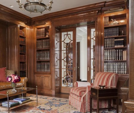 Библиотека в английском стиле
