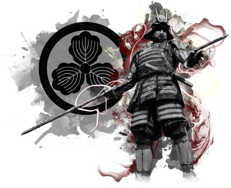 Самурай Бусидо тату