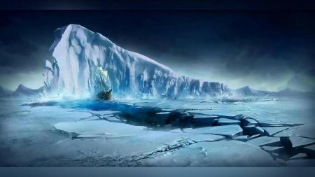 Ледяная гора Геншин