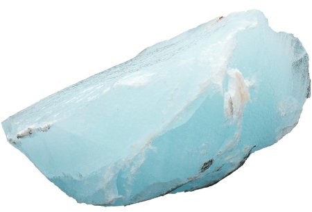 Глыбы льда на прозрачном фоне