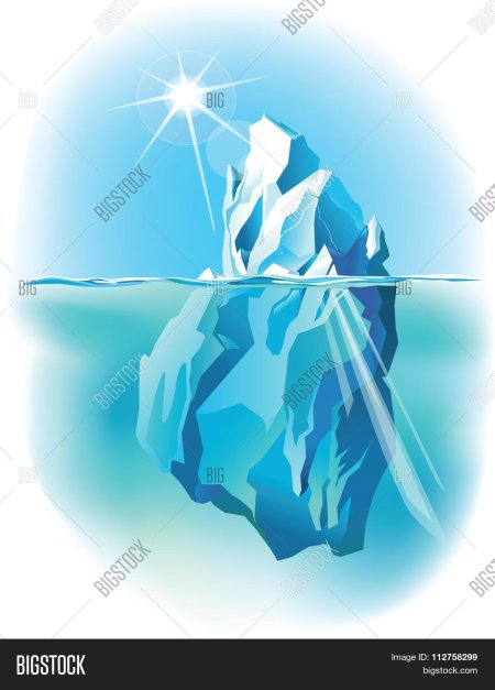 Айсберг иллюстрация