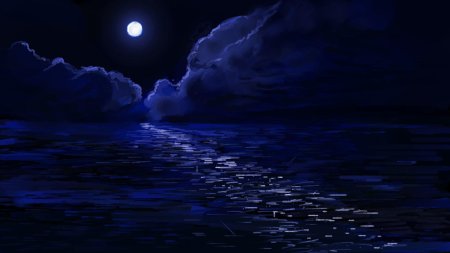 Ночное море