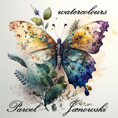 Акварель "бабочка"