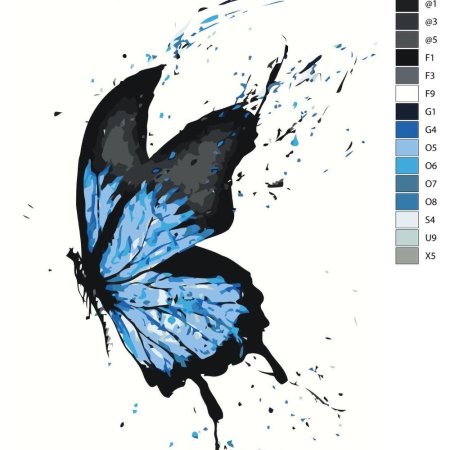 Синяя бабочка