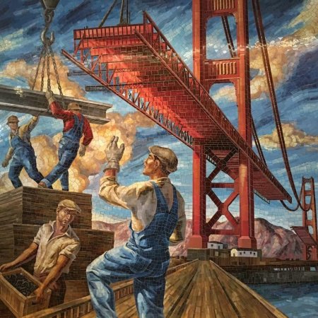 Картина стройка