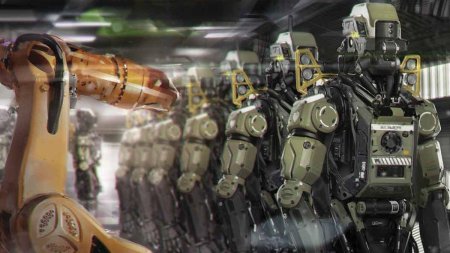 Робот Concept Art Элизиум