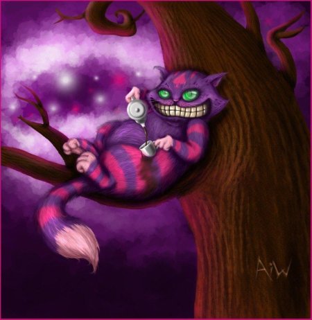 Чеширский кот алиса в стране чудес рисунок