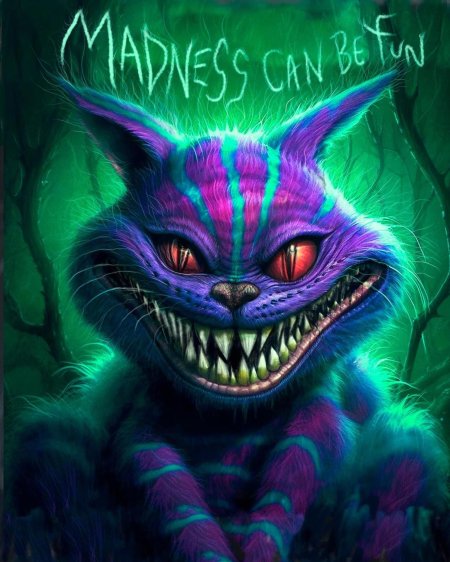 Чеширский кот тима бертона