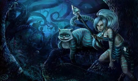 Чеширский кот из Алисы в стране чудес