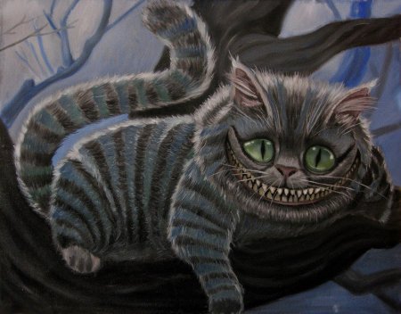 Чеширский кот из алисы в стране чудес