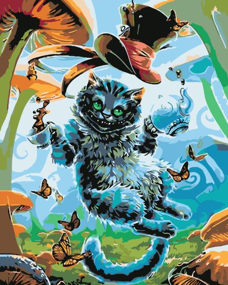 Чеширский кот алиса в стране чудес