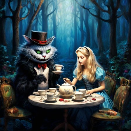 Кот из сказки алиса в стране чудес