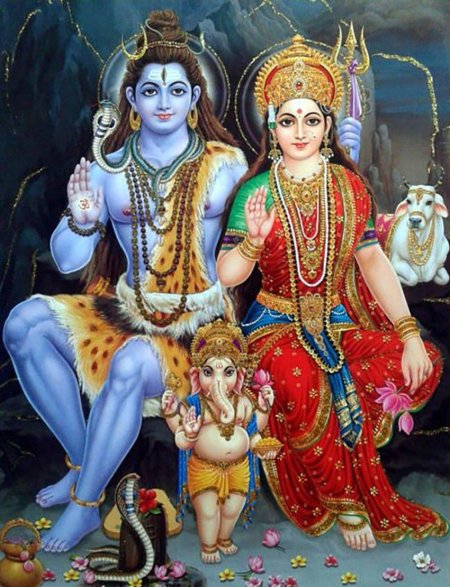 Бог Шива и Парвати