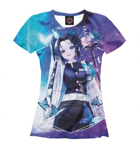 Футболка клинок рассекающий демонов