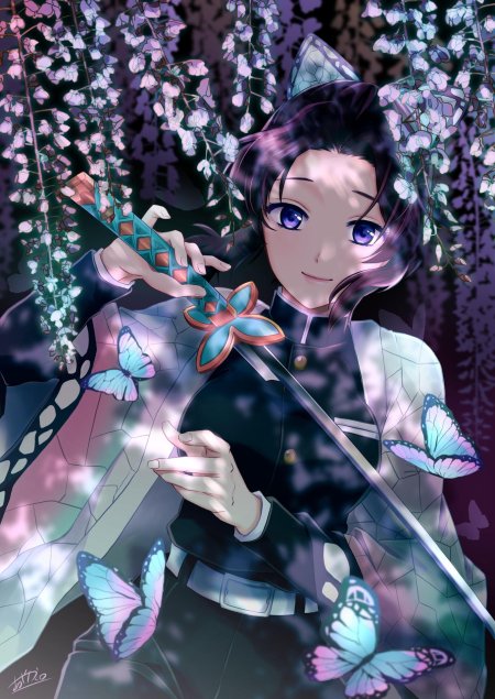 Шинобу клинок рассекающий демонов