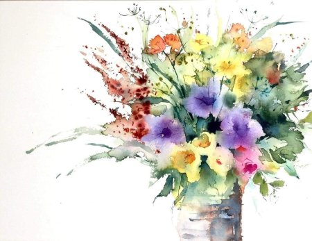Акварели цветов Кейт Осборн
