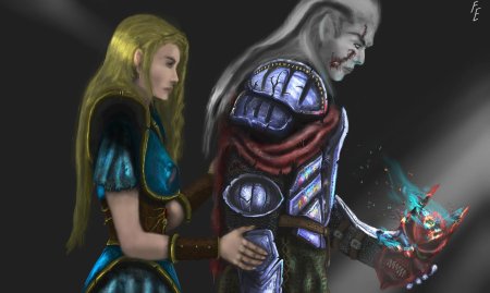 Sacred 1 темный Эльф арт