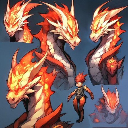 Дракон концепт арт