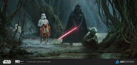 Дарт Вейдер и йода