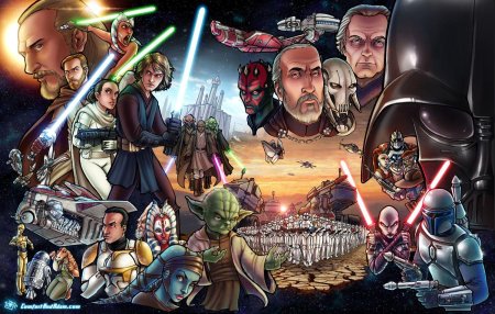 Star Wars the Clone Wars комикс