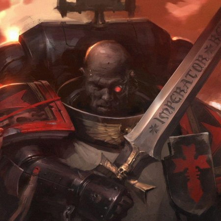 Вархаммер 40000 черные Храмовники арт