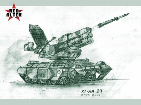 Зарисовки военной техники