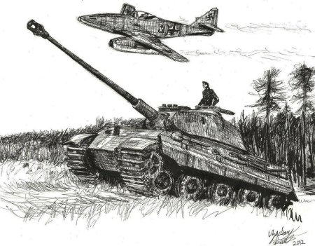 Рисунки на военную тему