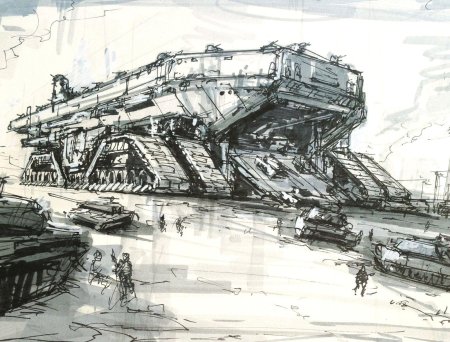 Постап танк концепт