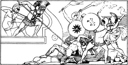 Илиада гомер щит Ахиллеса лёгкий