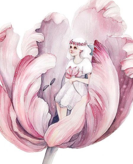 Оксана Викторова акварель