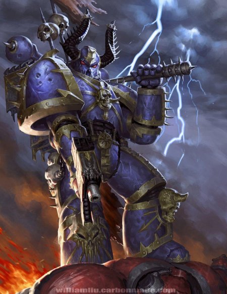 Космодесантники хаоса вархаммер 40000