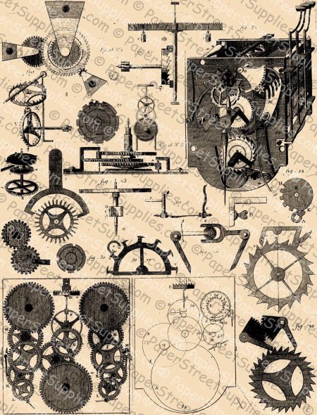 Стимпанк механизмы