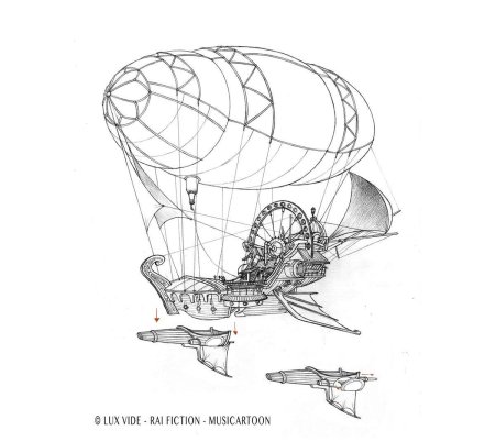 Zeppelin дизельпанк дирижабли