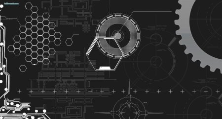 Фон в стиле Техно