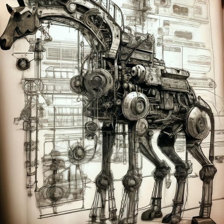 В стиле стимпанк